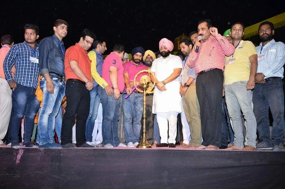 Dr. Bhupinder Arora in a photo as the chief guest at an event